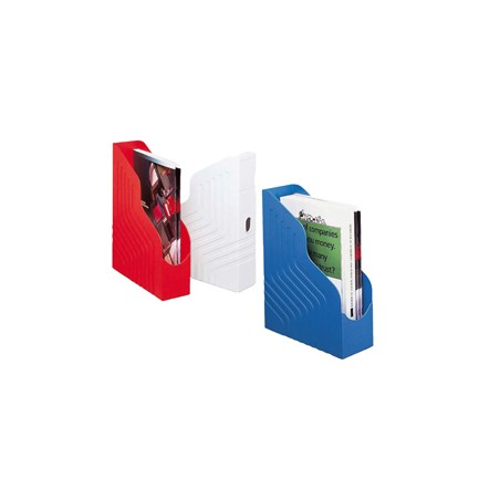 Portariviste MAGAZINE RACK 25x32cm dorso 8cm blu REXEL