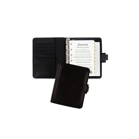 Organiser Metropol Pocket f.to 146x115x35mm nero similpelle Filofax