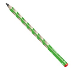 Astuccio 12 matite grafite EasyGraph HB per destromani fusto verde Stabilo