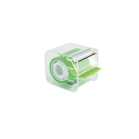 NASTRO ADESIVO MEMOGRAPH C/DISPENSER 50MMX10MT VERDE