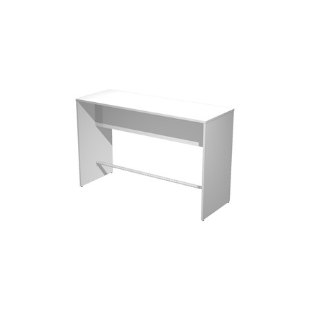 Tavolo alto 160x70xH105cm Bianco Ristoro