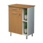 Mobile Punto CaffE' 60x45xH84cm Bicolore - Angolo Ristoro