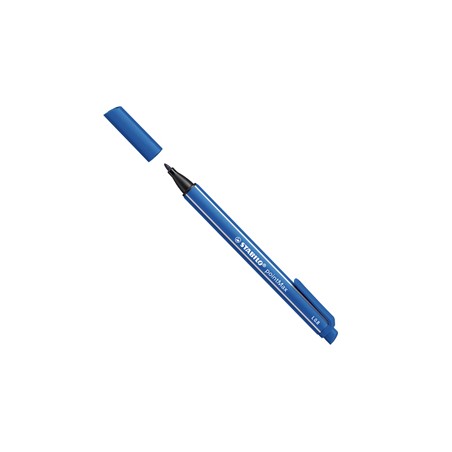 Pennarello Point Max punta 0,8mm blu Stabilo