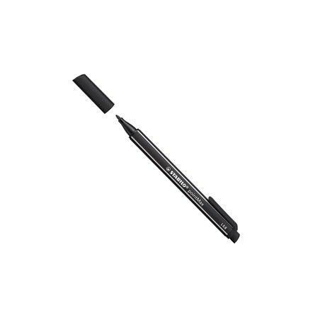 Pennarello Point Max punta 0,8mm nero Stabilo