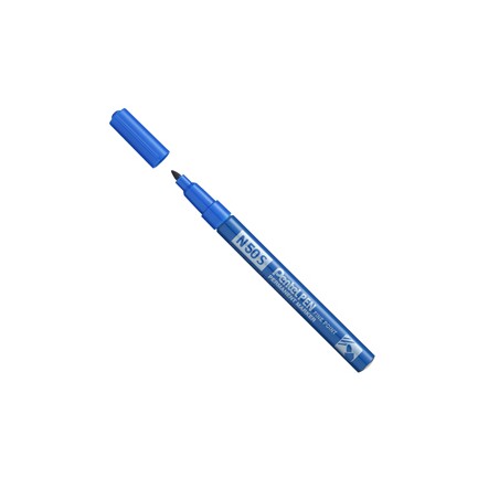 Marcatore N50 slim blu punta tonda 3,18mm Pentel