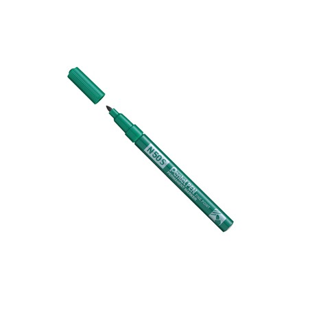 Marcatore N50 slim verde punta tonda 3,18mm Pentel