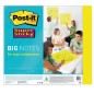 Blocco 30 fogli Post-itÂ® Super Sticky 279x279mm Big Notes Giallo BN11-EU