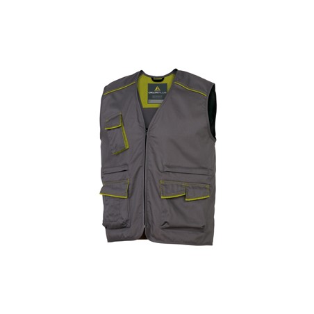 GILET da LAVORO M6GIL grigio/verde Tg. M PANOSTYLEÂ®