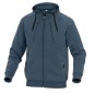 FELPA SPORTIVA Anzio Tg. M blu marino IN PILE/COTONE