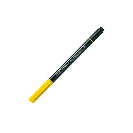 Pennarello a 2 punte AQUA BRUSH DUO giallo limone LYRA