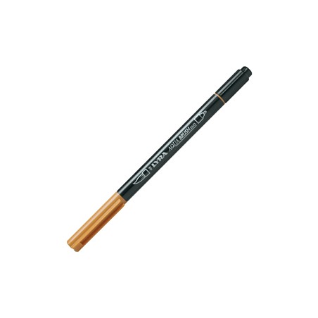 Pennarello a 2 punte AQUA BRUSH DUO ocra d'oro LYRA