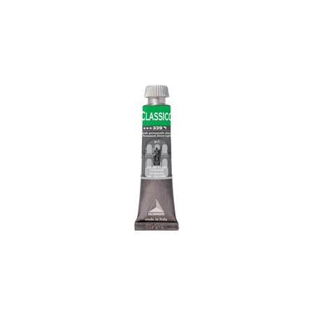 Colore a olio extrafine 20ml verde permanente chiaro Maimeri