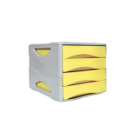 Cassettiera Keep Colour Pastel GIALLO Arda