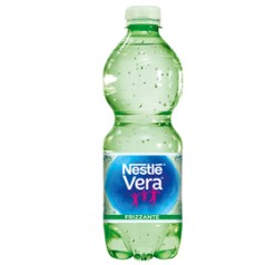 Acqua frizzante bottiglia PET 500ml Vera