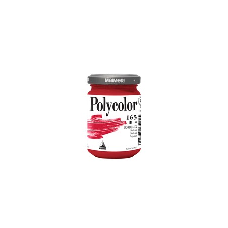 Colore vinilico Polycolor vasetto 140 ml bordeaux Maimeri