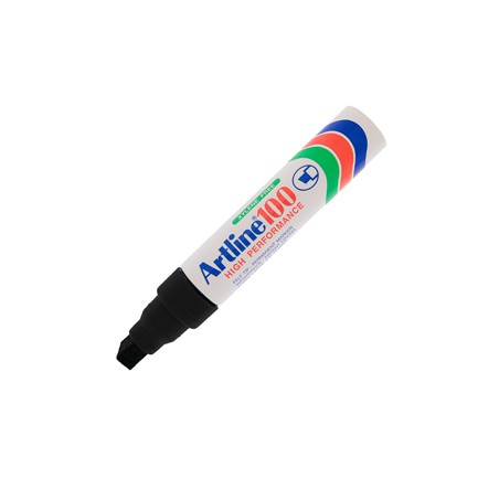 Marcatore Artline A 100 permanente punta scalpello jumbo nero