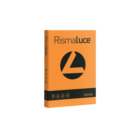 Carta RISMALUCE 90gr A4 300fg arancio 56 Favini