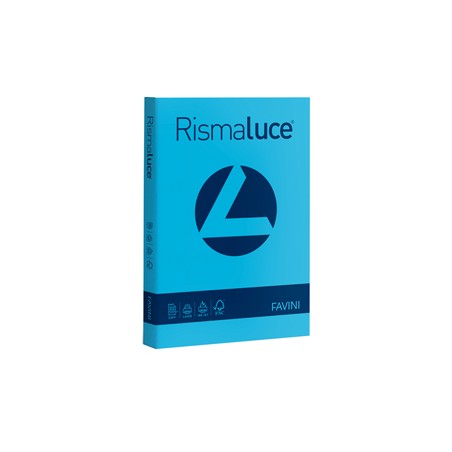 Carta RISMALUCE 90gr A4 300fg azzurro 55 Favini