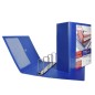 Raccoglitore STELVIO TI 65 A4 4Q 22x30cm blu personalizzabile SEI ROTA