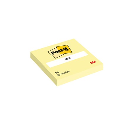 BLOCCO 100fg Post-itÂ® Giallo Canaryâ„¢ 76x76mm 654