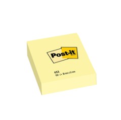 BLOCCO 100fg Post-itÂ® Giallo Canaryâ„¢ 38x51mm 653