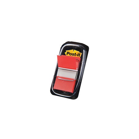 SEGNAPAGINA Post-itÂ® 680-1 ROSSO 25.4X43.6MM 50FG INDEX