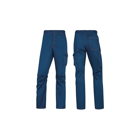 Pantalone da lavoro Panostrpa Tg. L blu/arancio