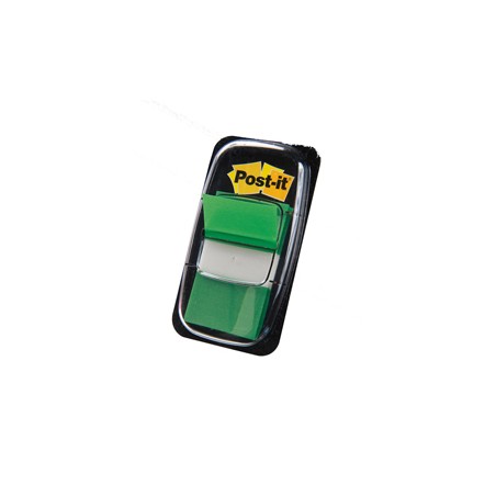 SEGNAPAGINA Post-itÂ® 680-3 VERDE 25.4X43.6MM 50FG INDEX