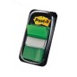 SEGNAPAGINA Post-itÂ® 680-3 VERDE 25.4X43.6MM 50FG INDEX