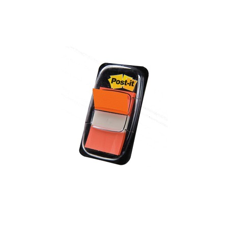 SEGNAPAGINA Post-itÂ® 680-4 ARANCIO 25.4X43.6MM 50FG INDEX