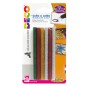 12 stick colle glitter assortite per pistola mini TG02M Ã˜.7mm - lungh.10cm DECO