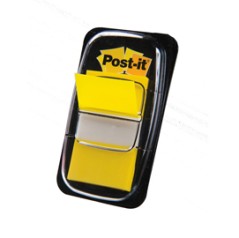 SEGNAPAGINA Post-itÂ® 680-5 GIALLO 25.4X43.6MM 50FG INDEX