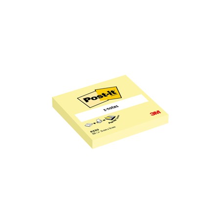 BLOCCO 100fg Post-itÂ® Z-Notes R330 Giallo Canaryâ„¢ 76x76mm