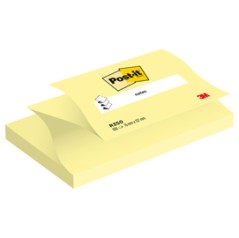 BLOCCO 100fg Post-itÂ® Super Sticky Z-Notes R350 Giallo Canaryâ„¢ 76x127mm