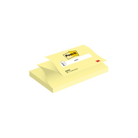 BLOCCO 100fg Post-itÂ® Super Sticky Z-Notes R350 Giallo Canaryâ„¢ 76x127mm