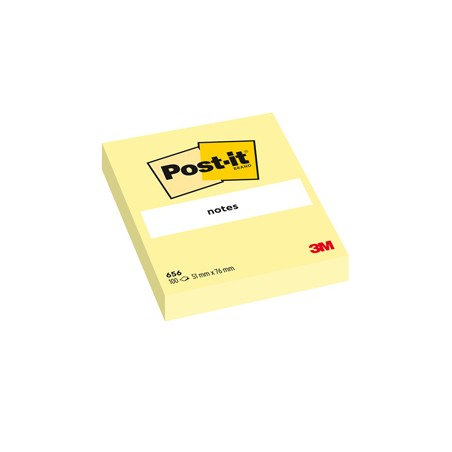 BLOCCO 100fg Post-itÂ® Giallo Canaryâ„¢ 76x51mm 656