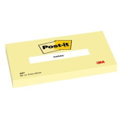 BLOCCO 100fg Post-itÂ® Giallo Canaryâ„¢ 76x102mm 657