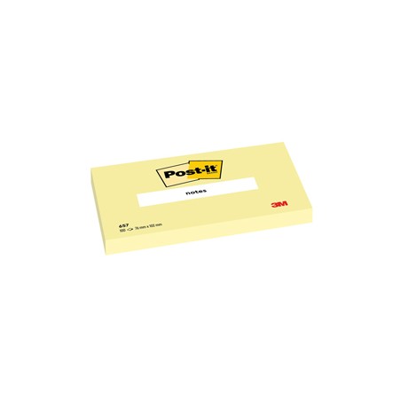 BLOCCO 100fg Post-itÂ® Giallo Canaryâ„¢ 76x102mm 657