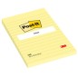 BLOCCO 100fg Post-itÂ® Giallo Canaryâ„¢ 102x152mm GIALLO A RIGHE 660