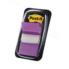 SEGNAPAGINA Post-itÂ® 680-8 PORPORA 25.4X43.6MM 50FOGLIETTI