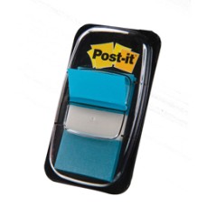 SEGNAPAGINA Post-itÂ® 680-23 BLU VIVACE 25.4X43.6MM 50FOGLIETTI