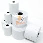 Blister 10 rotoli bilancia carta termica BPA free "NVCSF" 57,5mm x 30mt Ã˜50mm