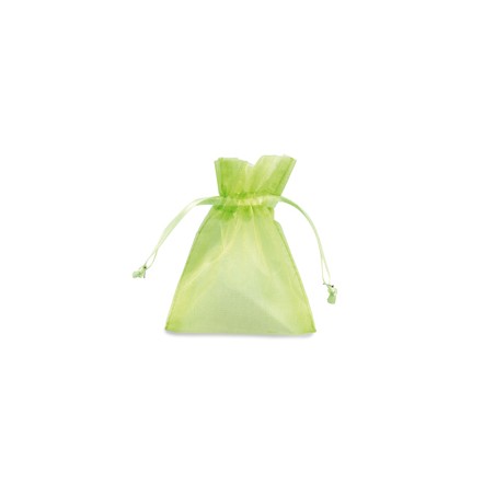 20 Sacchetti organza Milly 12,5x17cm verde mela