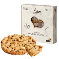 Torta Sbrisola Nocciola ciocco 200gr - Loison