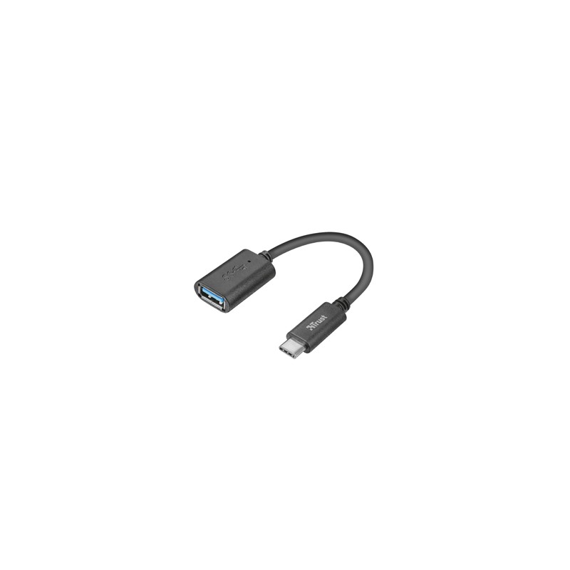 Convertitore da USB tipo C a USB 3.1 Gen 1 nero TRUST