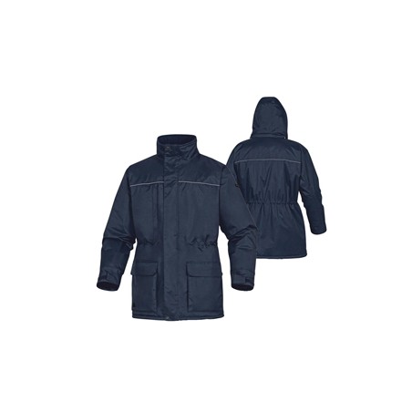 Parka in poliestere HELSINKI2 freddo estremo Tg. M blu