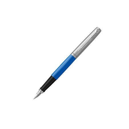 Penna stilo Jotter Original punta M fusto blu Parker