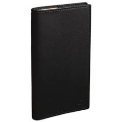 Agenda Planing Planital c/spirale 8,8x17cm Soho nero 2024 Quo Vadis