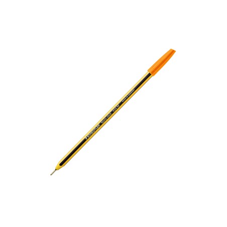 Scatola 10 penna a sfera 434 Noris Stick arancione 1,0mm STAEDTLER