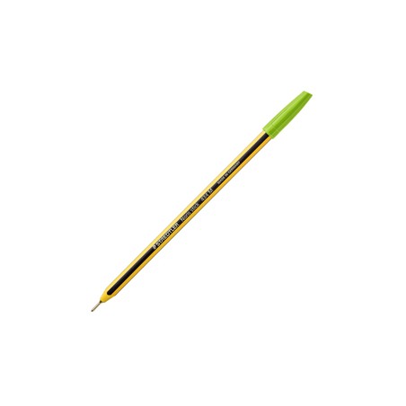 Scatola 10 penna a sfera 434 Noris Stick verde chiaro 1,0mm STAEDTLER